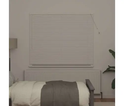 Aknarulo Kardinatega Valge Alumiinium