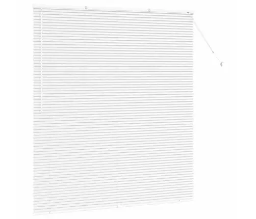 Logu Žalūzija Ar Aizkariem Cits Balta 160 X 175 Cm Alumīnijs Vidaxl