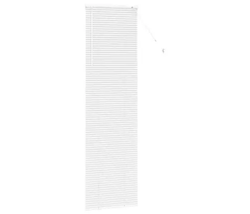 Aknarulo Kardinatega Valge Alumiinium