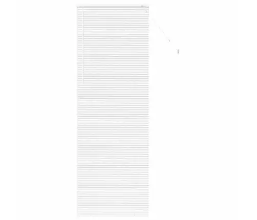 Langų Žaliuzė Su Užuolaidomis Balta Aliuminis