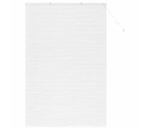 Aknarulo Kardinatega Valge Alumiinium