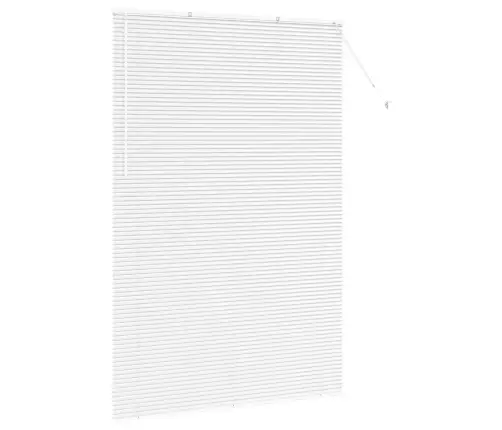 Logu Žalūzija Ar Aizkariem Cits Balta 80 X 130 Cm Alumīnijs Vidaxl Logu Žalūzija Ar Aizkariem Cits Balta 80 X 130 Cm Alumīnijs Vidaxl
