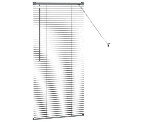 Aknarulo Kardinatega Tumehall Alumiinium