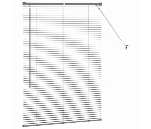 Aknarulo Kardinatega Tumehall Alumiinium