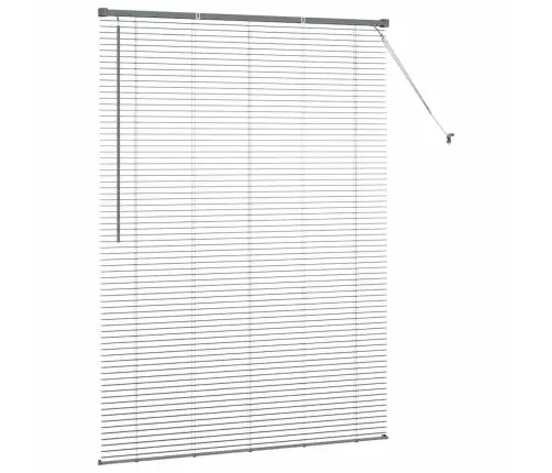 Logu Žalūzija Ar Aizkariem Cits Tumši Pelēka 80 X 130 Cm Alumīnijs Vidaxl Logu Žalūzija Ar Aizkariem Cits Tumši Pelēka 80 X 130 Cm Alumīnijs Vidaxl