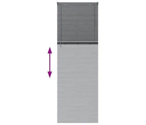 Aknarulo Kardinatega Tumehall Alumiinium