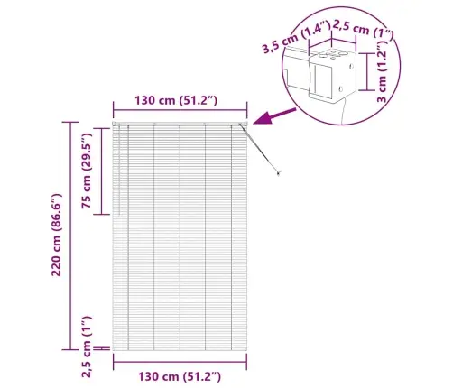 Logu Žalūzija Ar Aizkariem Cits Tumši Pelēka 80 X 130 Cm Alumīnijs Vidaxl