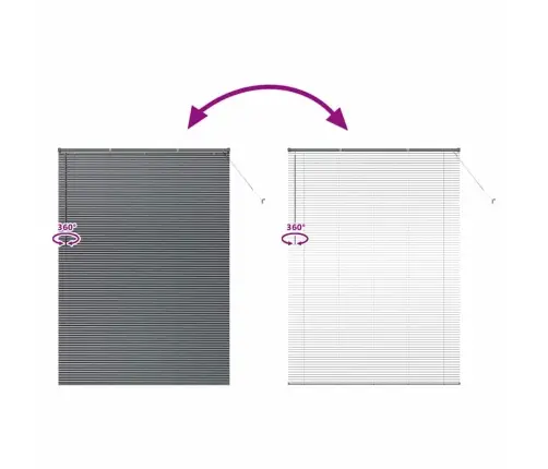 Aknarulo Kardinatega Tumehall Alumiinium