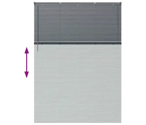 Aknarulo Kardinatega Tumehall Alumiinium