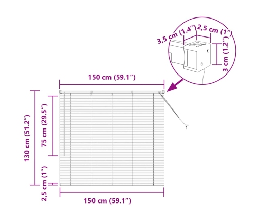 Logu Žalūzija Ar Aizkariem Cits Melna 80 X 130 Cm Alumīnijs Vidaxl