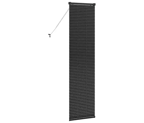 Logu Žalūzija Ar Aizkariem Cits Melna 80 X 130 Cm Alumīnijs Vidaxl Logu Žalūzija Ar Aizkariem Cits Melna 80 X 130 Cm Alumīnijs Vidaxl