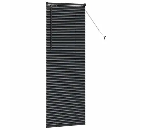 Logu Žalūzija Ar Aizkariem Cits Melna 80 X 130 Cm Alumīnijs Vidaxl Logu Žalūzija Ar Aizkariem Cits Melna 80 X 130 Cm Alumīnijs Vidaxl