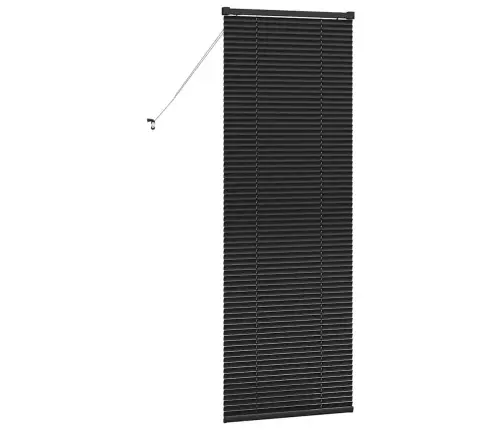 Logu Žalūzija Ar Aizkariem Cits Melna 80 X 130 Cm Alumīnijs Vidaxl Logu Žalūzija Ar Aizkariem Cits Melna 80 X 130 Cm Alumīnijs Vidaxl