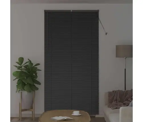 Aknarulo Kardinatega Must Alumiinium Aknarulo Kardinatega Must Alumiinium