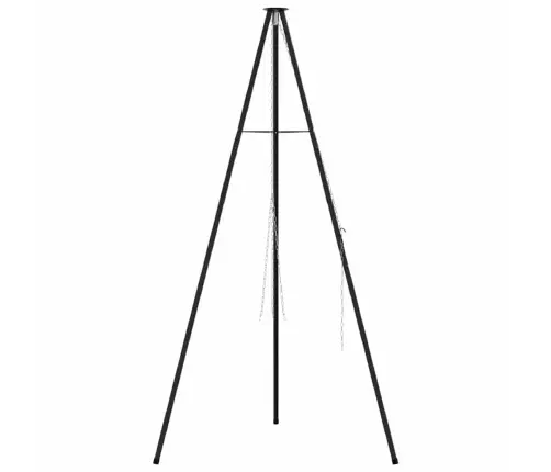 Ugunsgrēka Gatavošanas Trījpirksts 170 Cm Augstums Tēraudā Vidaxl