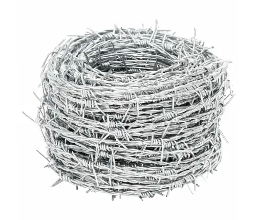 Stieple Ar Asumiem Sudraba 50 M Karsti Cinkots Tērauds Vidaxl