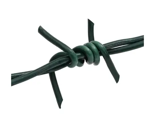 Stieple Ar Asumiem Zaļa 100 M Karsti Cinkots Tērauds Vidaxl