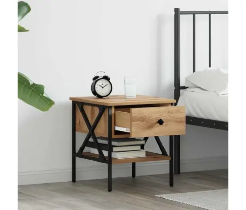 Naktsgaldiņš Amatnieka Ozolā 40X42X45 Cm Vidaxl