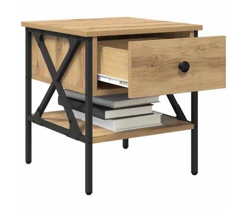 Naktsgaldiņš Amatnieka Ozolā 40X42X45 Cm Vidaxl