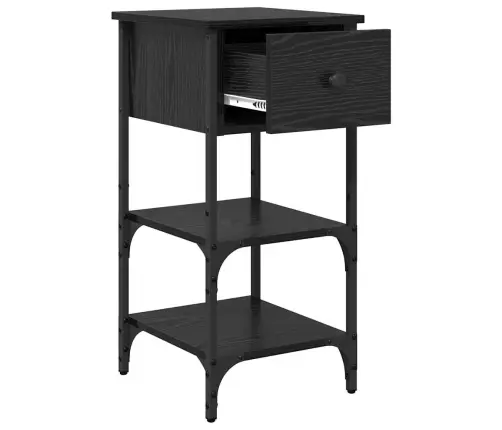 Šalia Lovos Spintelė Juodas Ąžuolas 33.5 X 36 X 70 Cm