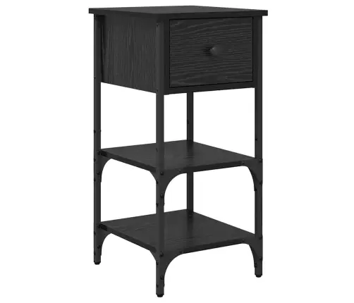 Šalia Lovos Spintelė Juodas Ąžuolas 33.5 X 36 X 70 Cm