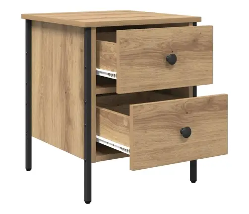 Naktinis Staliukas Su Stalčių Artisano Ąžuolo 40 X 42 X 50 Cm Naktinis Staliukas Su Stalčių Artisano Ąžuolo 40 X 42 X 50 Cm