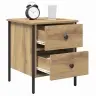 Naktinis Staliukas Su Stalčių Artisano Ąžuolo 40 X 42 X 50 Cm Naktinis Staliukas Su Stalčių Artisano Ąžuolo 40 X 42 X 50 Cm