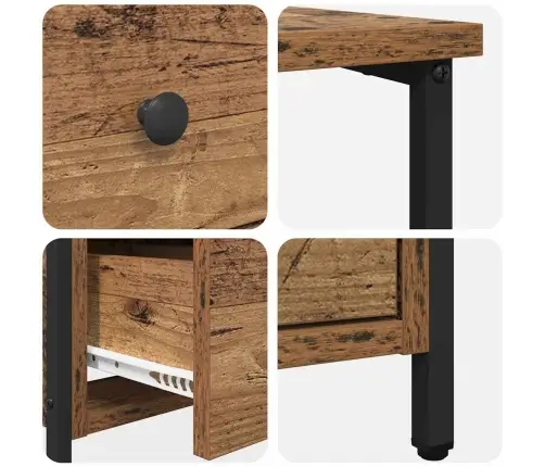 Öölambi Kapp Sahtliga Vana Puit 30 X 60 X 60 Cm Tehispuit