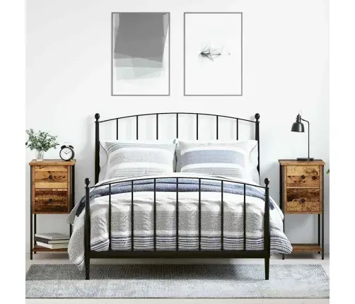 Nakts Skapītis Ar Atvilktni 2 Pcs Vecs Koks 32 X 42 X 70 Cm Vidaxl