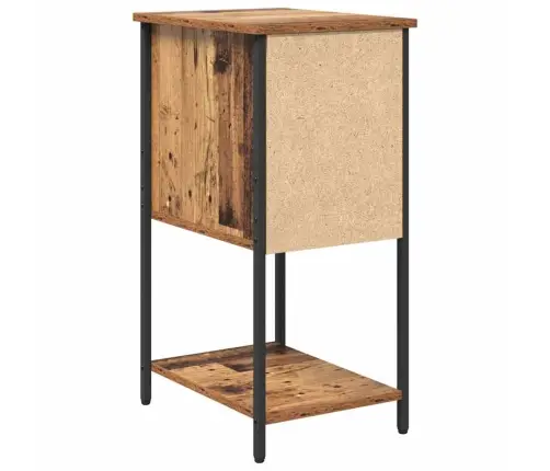 Nakts Skapītis Ar Atvilktni 2 Pcs Vecs Koks 32 X 42 X 70 Cm Vidaxl