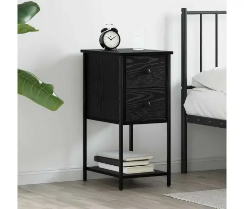 Öölambi Kapp Sahtliga Must Tamm 32 X 42 X 70 Cm Tehispuit