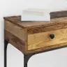 Konsoles Galds Vecs Koks 75X34.5X75 Cm Kompozīts Koks Vidaxl Konsoles Galds Vecs Koks 75X34.5X75 Cm Kompozīts Koks Vidaxl