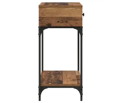 Konsoles Galds Vecs Koks 75X34.5X75 Cm Kompozīts Koks Vidaxl Konsoles Galds Vecs Koks 75X34.5X75 Cm Kompozīts Koks Vidaxl