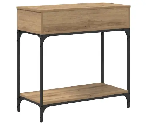 Konsoles Galds Ozola Masīvkoks 75X34.5X75 Cm Inženierijas Koks Vidaxl