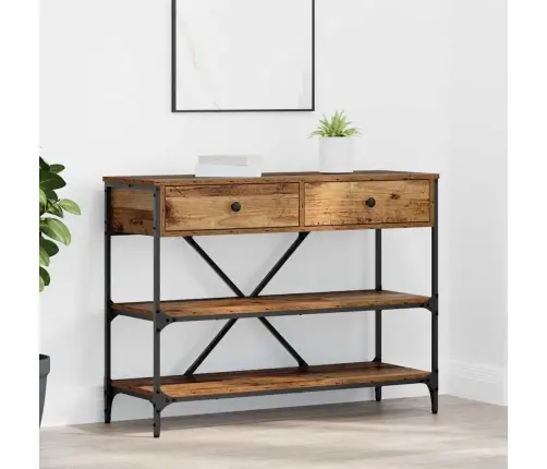 Konsoles Galds Vecs Koks 100X34.5X75 Cm Inženieru Koks Vidaxl