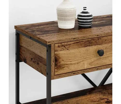 Konsoles Galds Vecs Koks 100X34.5X75 Cm Inženieru Koks Vidaxl