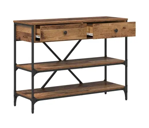 Konsoles Galds Vecs Koks 100X34.5X75 Cm Inženieru Koks Vidaxl