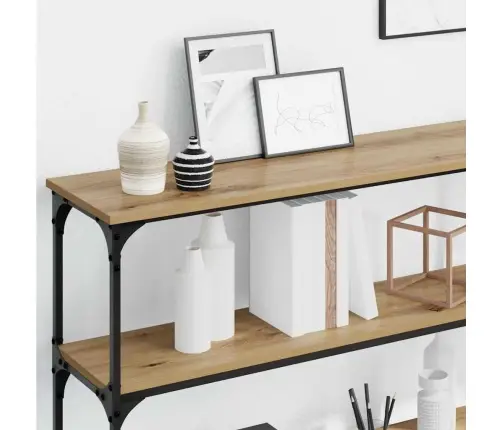 Konsoollaud Käsitöötamm 200 X 29 X 75 Cm