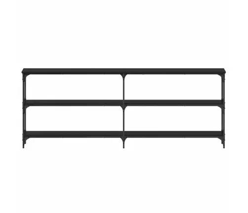 Konsolinis Stalas Juoda Ąžuolo 200 X 29 X 75 Cm