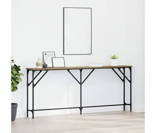 Konsoles Galds Meistaru Ozols 180X23X75 Cm Vidaxl Konsoles Galds Meistaru Ozols 180X23X75 Cm Vidaxl