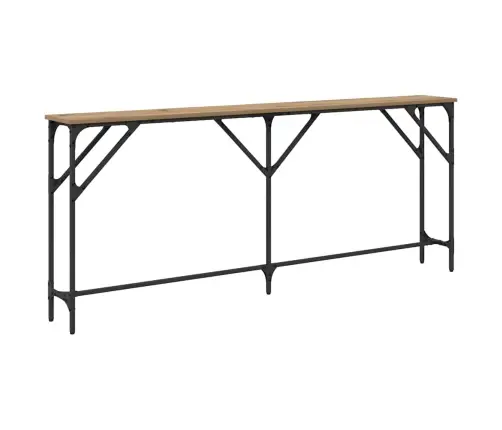Konsoles Galds Meistaru Ozols 180X23X75 Cm Vidaxl Konsoles Galds Meistaru Ozols 180X23X75 Cm Vidaxl