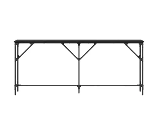 Konsoles Galds Melna Ozola 180X23X75 Cm Inženieru Koks Vidaxl