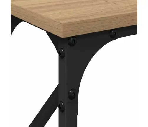 Konsoles Galds Meistara Ozols 140X23X75 Cm Inženierijas Koks Vidaxl