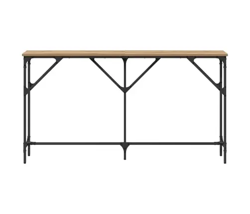 Konsoles Galds Meistara Ozols 140X23X75 Cm Inženierijas Koks Vidaxl