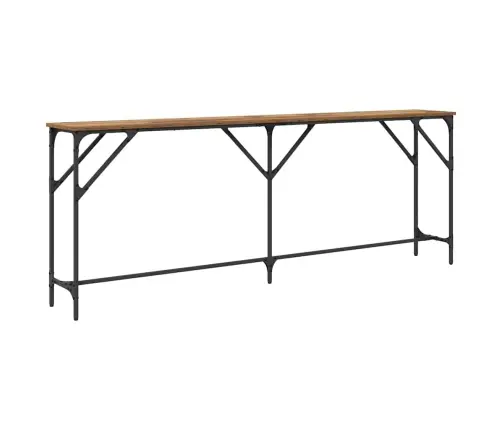 Konsoles Galds Vecs Koks 200X29X75 Cm Inženieru Koks Vidaxl