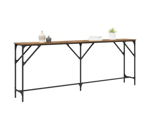 Konsoles Galds Vecs Koks 200X29X75 Cm Inženieru Koks Vidaxl