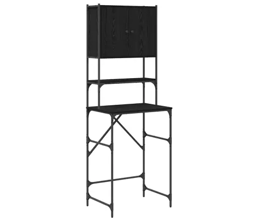 Skalbyklės Spinta Juodas 0Ak 68 X 48,5 X 194 Cm