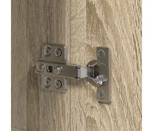 Virtuves Skapis Sonoma Ozols 35X50X180 Cm Skaidu Plātne Vidaxl