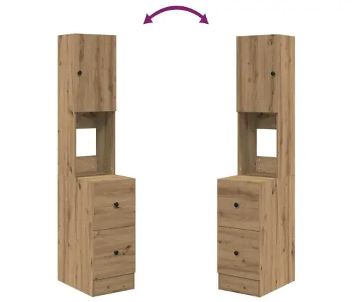 Virtuves Skapis Ar Atvilktni Ar Plauktu Amatnieku Ozola Inženierijas Koks Vidaxl