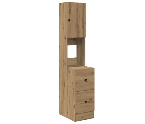 Virtuves Skapis Ar Atvilktni Ar Plauktu Amatnieku Ozola Inženierijas Koks Vidaxl